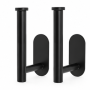 2 Pack Stainless Steel Adhesive Curtain Hooks Nail Free Wall Hangers