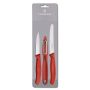 Victorinox - Classic Zest 3 Piece Paring Set - Red