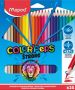 MAPEX Maped Strong Triangular Colour Pencils 24'S