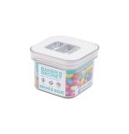 Space Box Square Airtight Plastic Container 0.4L
