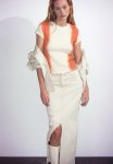 Fitted T-Shirt - Light Beige & Ombre