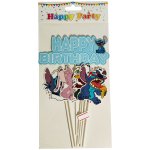 Cake Topper Stitch Cardboard Set