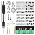 Uolor USB Rechargable Engraving Pen With 42 Bits MINI Electric Diy Engraver Cordless Rotary Tools Portable Engraving Tool For Je