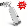 1pc Portable Survival Whistle Keychain: The Perfect EDC Equipment For Outdoor Camping Travel Hiking And Mountaineering
