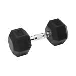 15KG Rubber Dumbbell Strength Training & Muscle Building