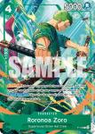 Roronoa Zoro P-114 One Piece Promotion Cards - Damaged Foil