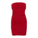 Red Strapless MINI Dress