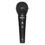 Master Series Wired Microphone - Black - Rocka