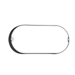 9W Bulkhead LED Oval Pvc 3000K IP54