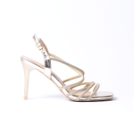 Stiletto Sandal - 3 Gold