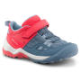 Children's Hiking Boots With Riptab System Crossrock Size C6 To 1 - Pink Blue
