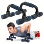 Push Up Bars: Cushioned Foam Grip & Non-slip Structure - Perfect For Men & Women's Exercise