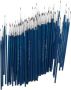 100 Pcs Nylon Hair Detail Painting Brushes For Watercolor And Oil Painting