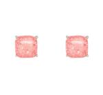 Salmon Pink Marble Finish Earrings