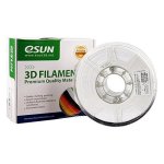 Esun 3D 1.75MM Petg White Filament 1KG 2.2LB Petg 3D Printer Filament 1.75MM Solid Opaque White