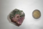 Cobalto Calcite Malachite Druzy CON46