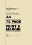 Freecom Freedom Stationery A4 72 Pages Feint And Margin College Exercise Books Pack Of 20