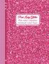 Pink Lady Glitter Wide Ruled Lined Paper Composition Notebook: Pink And Glittery Shining Notebook Cover For Wide Ruled Lined Pap