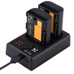 K&f Concept Dual LP-E6NH Battery + Charger Kit For Canon CAMERAS-KF28.0021