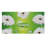 Twinsaver 2-PLY Tissues White 180 Tissues