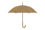 23" Wooden Shaft And Hooked Handle Umbrella