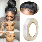 4 2 1PCS Hair Extensions Tool Beauty Lace Wig Glue Tape Long Lasting Waterproof Hair Extension Adhesive Double Sided Wig Tape