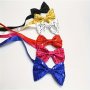 Classic Plain Color Sequin Bow Tie Suitable For Both Men And Women Shiny Bow Tie For Wedding Stage Performances