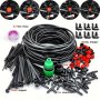 10-30M Automatic Drip Irrigation Kit - 1/4'' Fit No Battery Needed Ideal For Gardens Lawns & Greenhouses