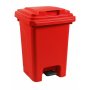 Plastic Pedal Bin – Foot Operated – 60L – Red