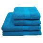 Eqyptian Collection Towel -440GSM -2 Hand Towels 2 Bath Sheets -teal