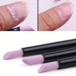 Quartz Nail File & Buffer Sticks 1 5PCS Manicure Pen Tools For Cuticle & Dead Skin Removal Unscented Uv Gel Polish Nail Art Acce