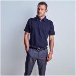 Mens Delta Golf Shirt - White 5XL