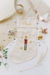 Embroidered Christmas Stocking - Nutcracker Toy Soldier