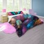 Fancy Feathers Duvet Cover Set Double