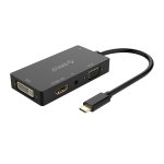 Orico USB Type-c To HDMI DVI VGA 3.5MM Audio Docking Station - Black