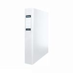 A4 2-RING 50MM Binder White + Overlay Polyprop