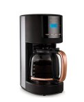Morphe Morphy Richards Digital Ffee Maker - Black & Rose Gold