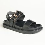 Madison Melody Sandal - Black - 8
