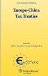 Europe china Tax Treaties Hardcover