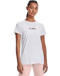 Women's Ua Gradient Pill Short Sleeve - White LG