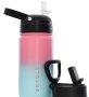 Skyglow Kids 450ML Waterbottle With Straw- Punch Pink