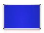 Notice Felt Pin Board Slimline Black - 1500MM X 1000MM