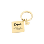 Amaya Gold Personalized Keyring Stainless Steel Ready In 3 Days