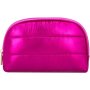 Clicks Atomic Half Moon Cosmetic Bag Cerise Metallic