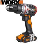 Worx Slammer Ham. Drill 20V 60 Nm B less 2.0AH + 4.0AH Bmc