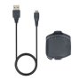 For Garmin Approach S2 / S4 Smart Watch Charger Charging Cradles Black