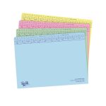 Tidy Files – Medium Weight Colour File + Tri-clip PK-25