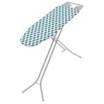 Smte Colombo 110CMX32CM 4-POSITION Iron Board With Ergonomic Iron Rest Super Euro With Keychain