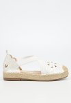 Bambie 2 Espadrille Flat - White