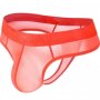 Jockmail Transparent Thongs G String Orange